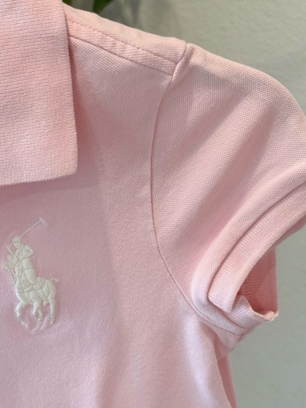Polo by Ralph Lauren Pink Shirtdress Girls L (12-14) - Picture 4 of 6